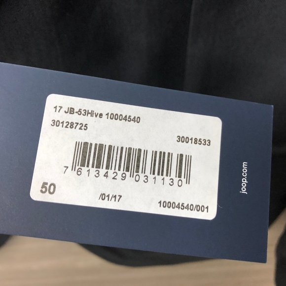 Joop! Mens Size 50 Black Blazer Jacket New - Picture 3 of 6